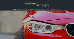 Desktop Screenshot of middletonautomotive.com